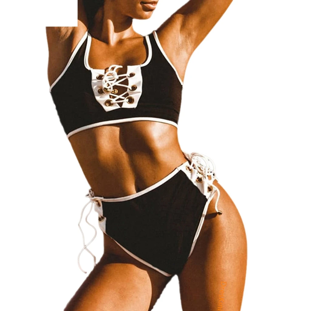 

CHAMSGEND 2019 Filled Women's Patchwork Sexy Summer Brief Women's lace SetTwo Piece Bra Feb 6