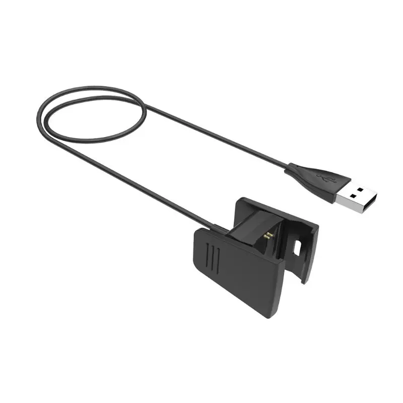 

USB Charging Cable Line Charger Dock Adapter Replacement for Fitbit Charge 2 Smart Wristband Bracket Accessories