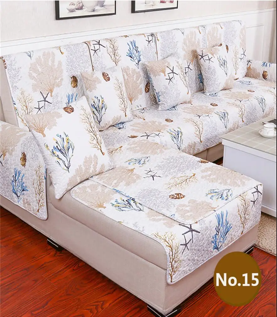 free shipping Anti skid Cotton material sofa towel Combination kit