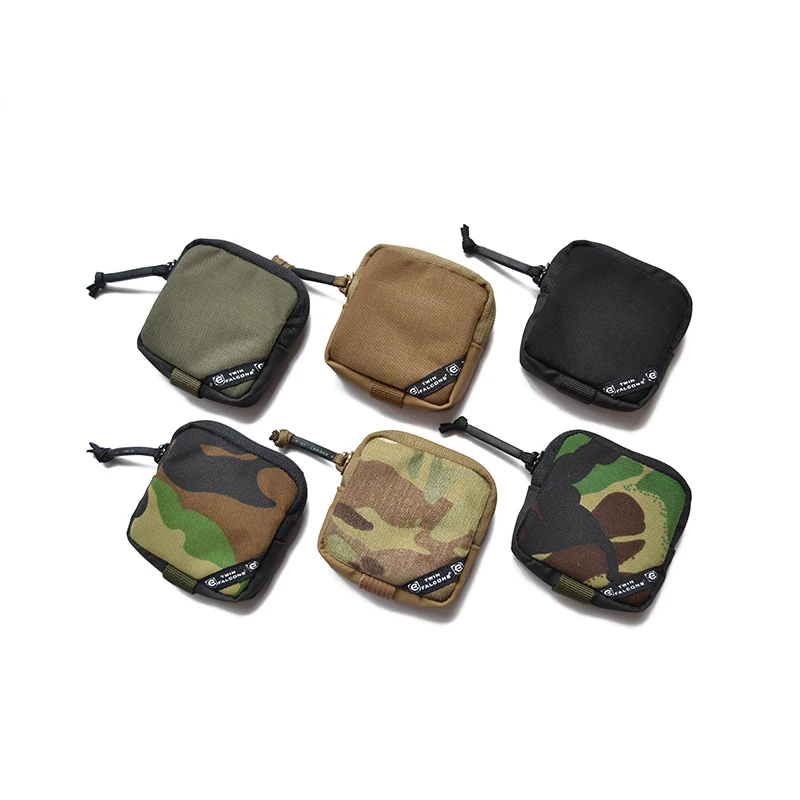 500D Cordura Mini Tactical Accessories Pouch for earphone EDC Key Pouch