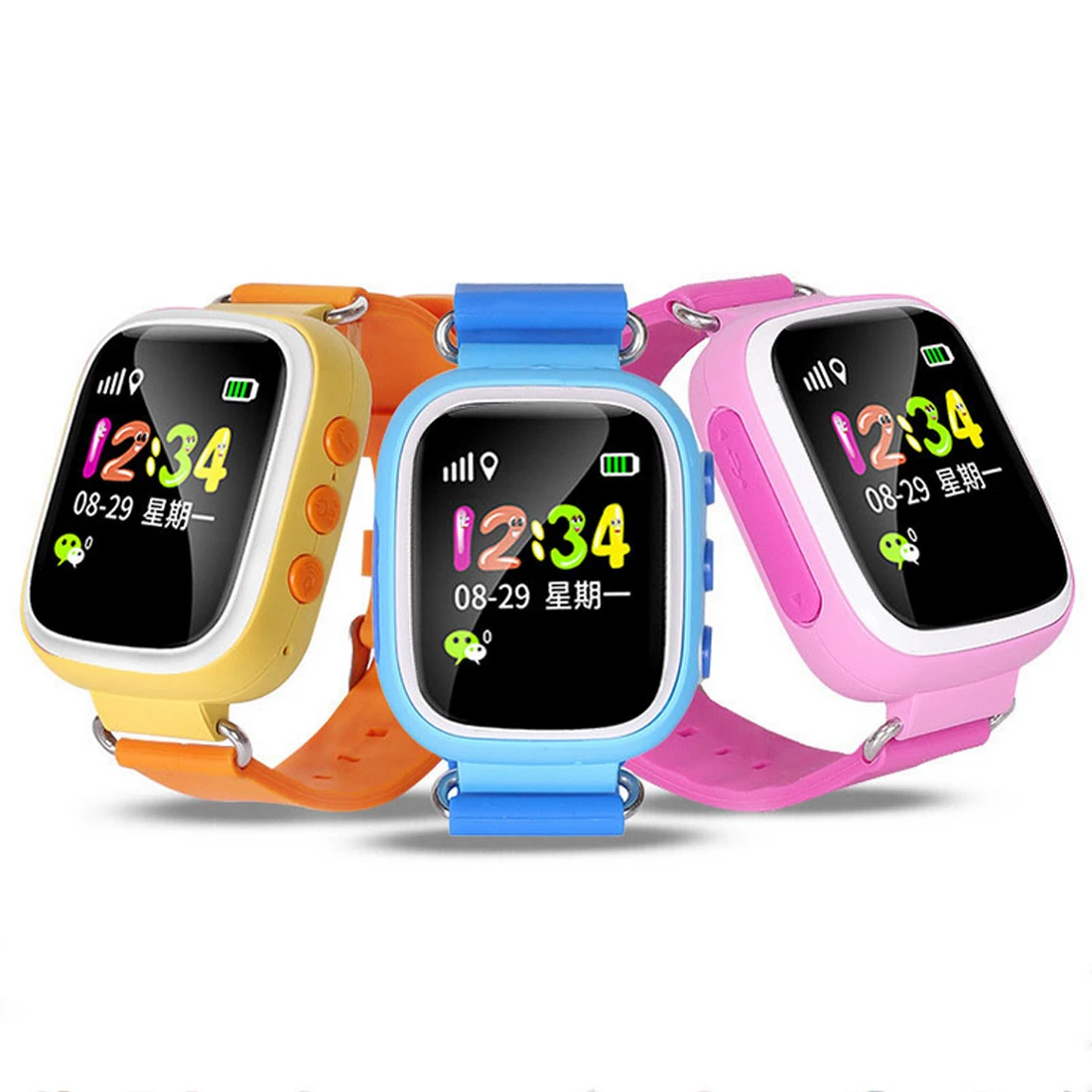 Hot Q20 GPS Kids Watches Baby Smart Watch for Children SOS Call Location Finder Locator Tracker Anti Lost Monitor Smartwatch