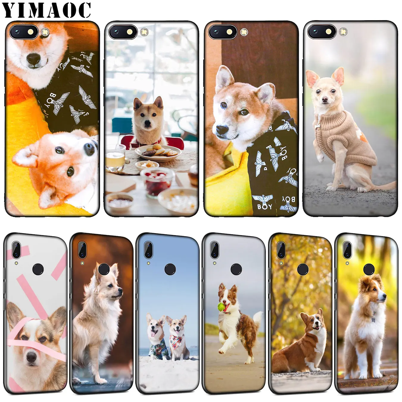 Мягкий силиконовый чехол YIMAOC corgi dog для Xiaomi Redmi K30 K20 8A 7A 6A 5A S2 GO Note 8 8T 7 5 6 Pro