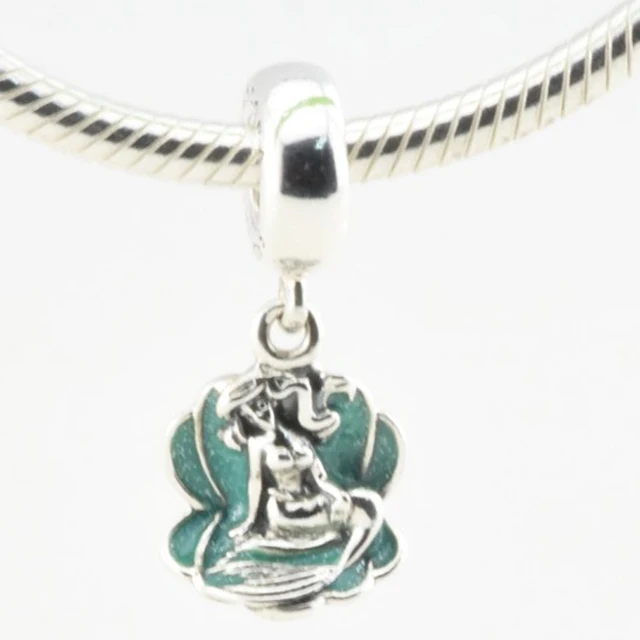 Ariel In S Bead Fit Silver Charms Bracelets Necklace Original Ariel In S Bead Fit Silver Charms Bracelets Necklace Original 925sterling Jewelry Woman