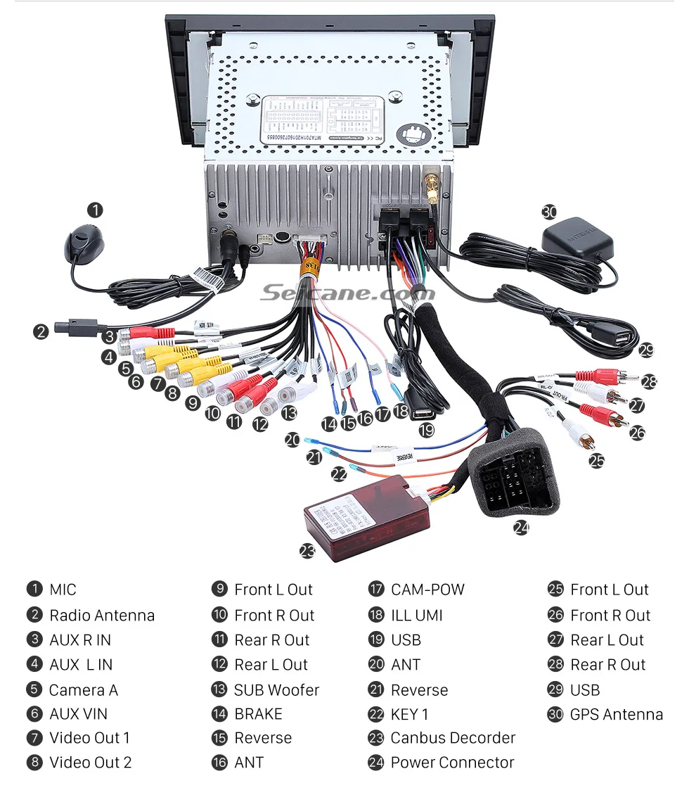Seicane Android 5.1.1 Radio DVD GPS Navigation for 1997 2004 Audi A6 ... Seicane Android 5.1.1 Radio DVD GPS Navigation for 1997 2004 Audi A6 ...