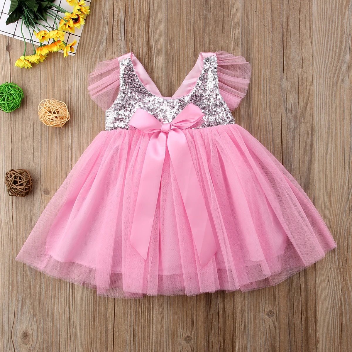 one piece dress for baby shower