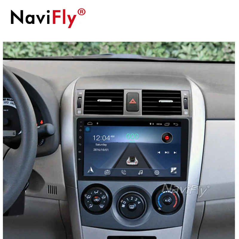 

New! 9" Android 8.1 Car GPS Navigation for Toyota Corolla 2007 2008 2009 2010 2011 car audio radio Stereo Head Unit BT WIFI RDS