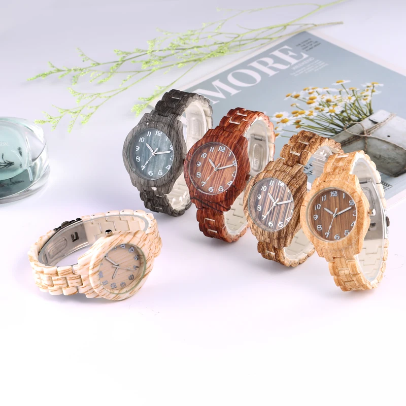 Relogio feminino Новинка 2019 года relojes творческий Винтаж древесины детские часы модный силиконовый ремень дети часы подарок