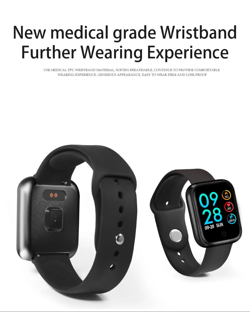 Горячие P70 Смарт часы кровяное давление кислородный монитор сердечного ритма Спортивная активность фитнес трекер Smartwatch IP68 для IOS Android