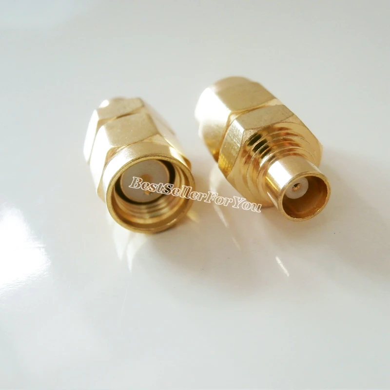 

1 SMA Male Plug To MCX Female Jack Straight RF Coax Coaxial Adapter Connector