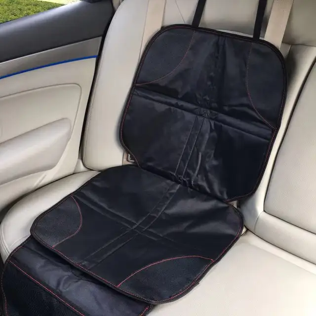 Us 10 7 30 Off Back Car Seat Protector For Baby Infant Safety Mat Universal Kid S Oxford Cotton Waterproof Material Pad Cover With Pocket In