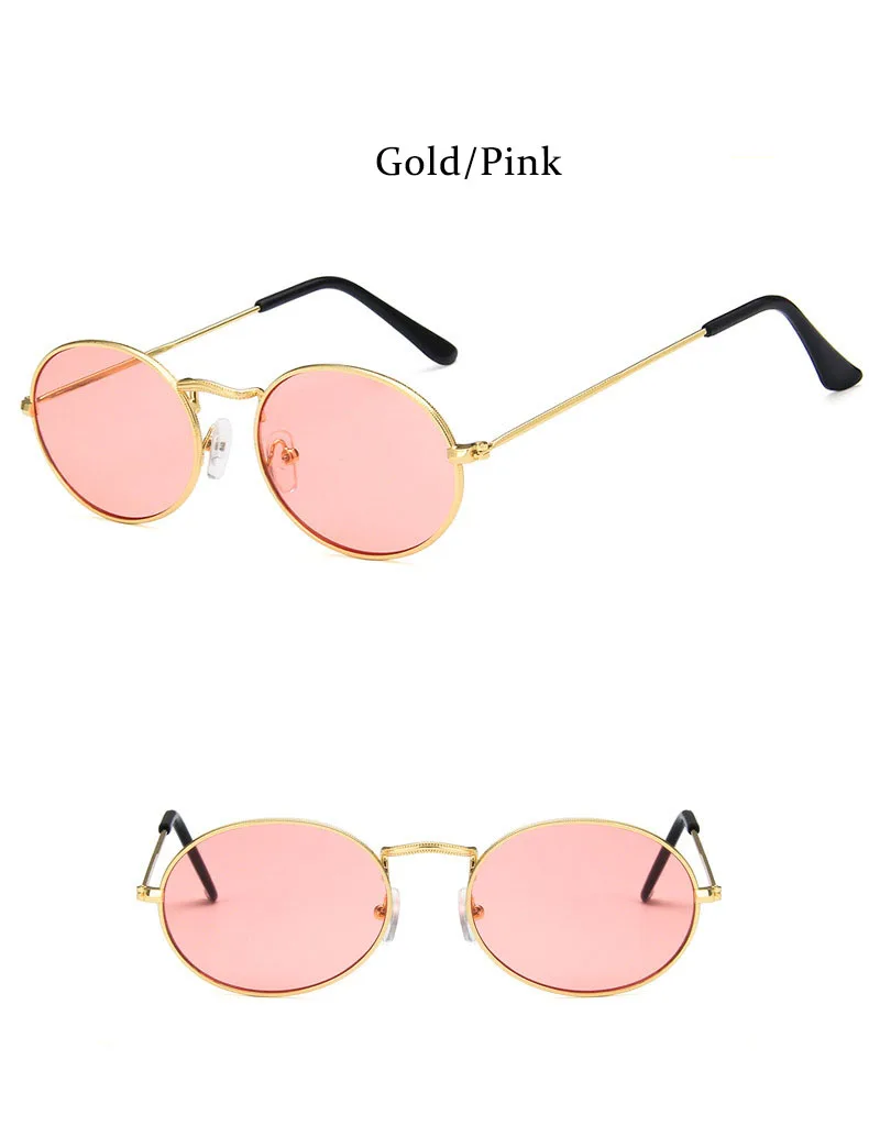 sunglasses for women RBRARE New Arrival 2021 Women Sunglasses Retro Metal Oval Sunglasses Men Candy Color Transparent Sun Glasses Vintage Shades guess sunglasses