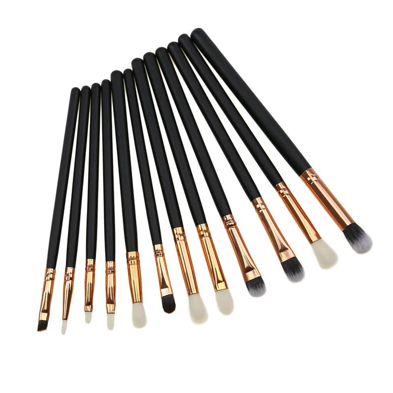 Bettyliss 12 шт. кисти для теней макияжа Набор Pro pinceaux maquillage кисть смешивания бровей