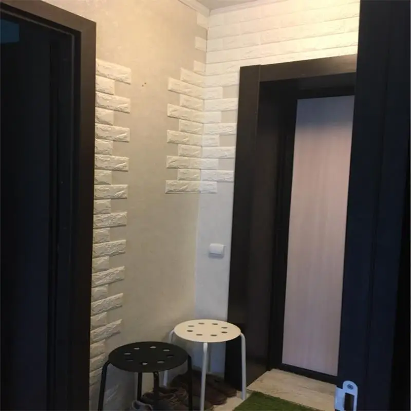 70X30CM PE Foam 3D Wall Stickers Home Decor Wallpaper DIY Wall Decor Brick living Room Kids Bedroom Kitchen Wall Stickers