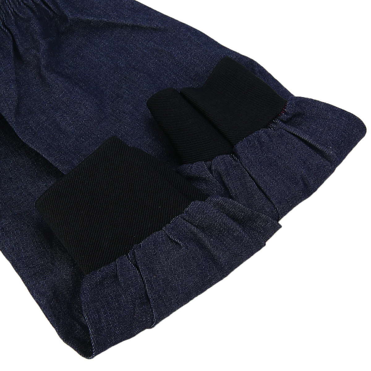1 Pair Denim Welder Working Sleeves Welding Lengthen Arm Sleeves Cut Resistant Heat Protection Welding Cutting Supplies