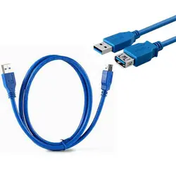 Высокое качество Бесплатная доставка 1,8 м 6Ft USB3.0 Тип-мужчина к-женский супер Скорость USB 3,0 удлинитель