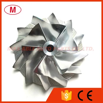 

CT26 43.00/67.00mm 6+6 blades Forward Turbo Billet Compressor wheel /Aluminum 2618/Turbocharger Milling compressor wheel