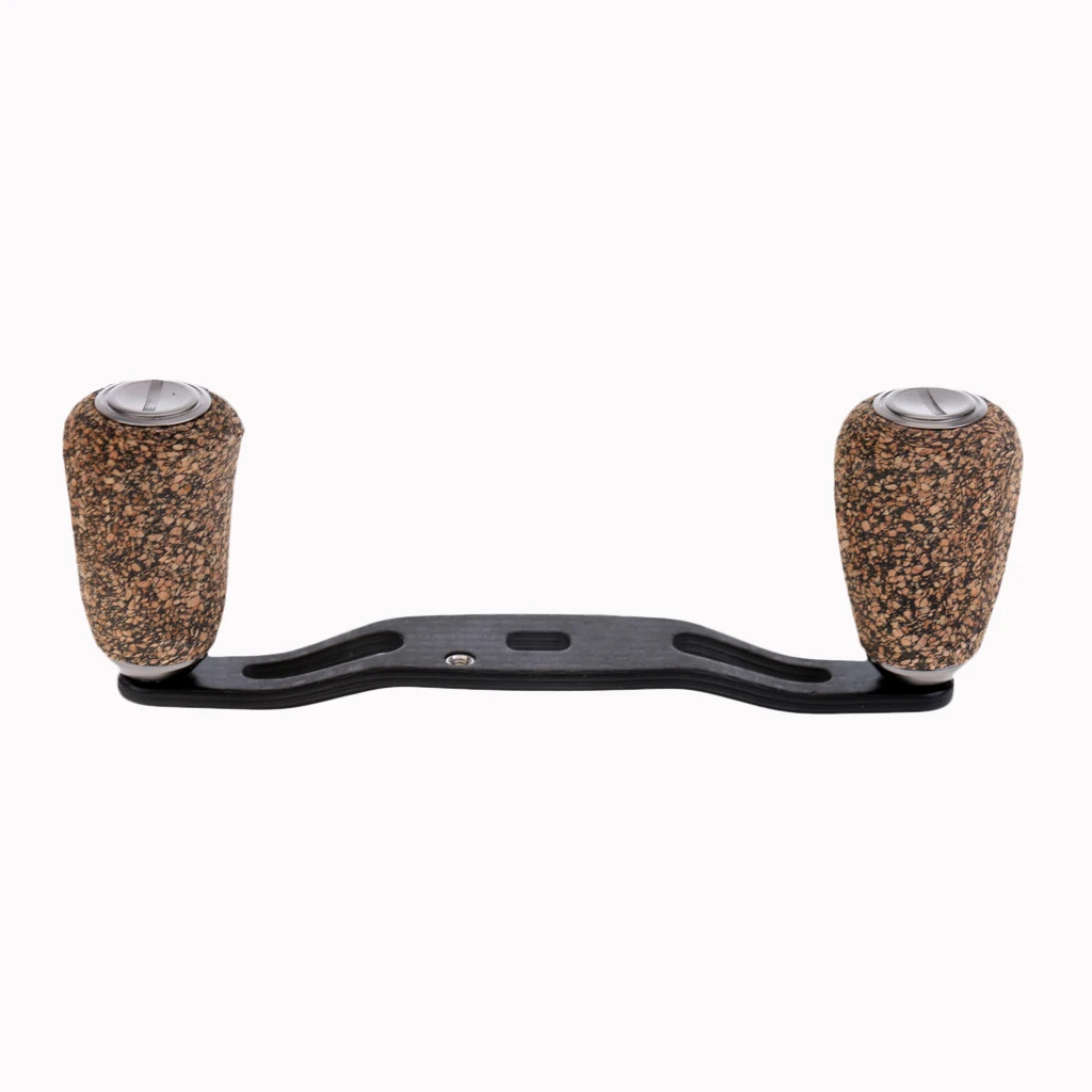 Carbon Fiber Power Fishing Reel Handle Knob Replacement for Baitcasting Reel 85mm/95mm Baitcasting Reels For Fishing