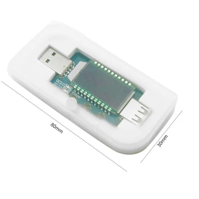 USB детектор QC2.0 QC3.0 ЖК-электронный скам USB детектор напряжения измеритель тока тестер электрические инструменты
