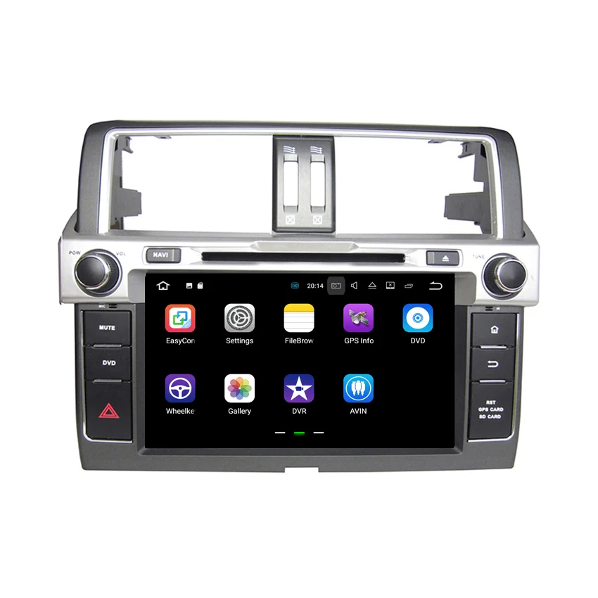 Flash Deal Liislee 2 din Android Car Navigation GPS For Toyota Land Cruiser Prado J150 Auto Radio Big Screen Stereo Multimedia Player 1