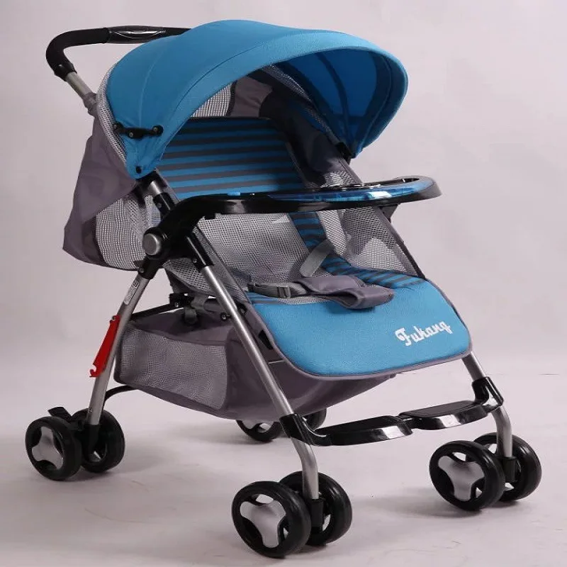 

Baby stroller scientific design folds easily and conveniently 0-3 years 7 kg carrying capacity 25 kg. steel frame EVA wheels