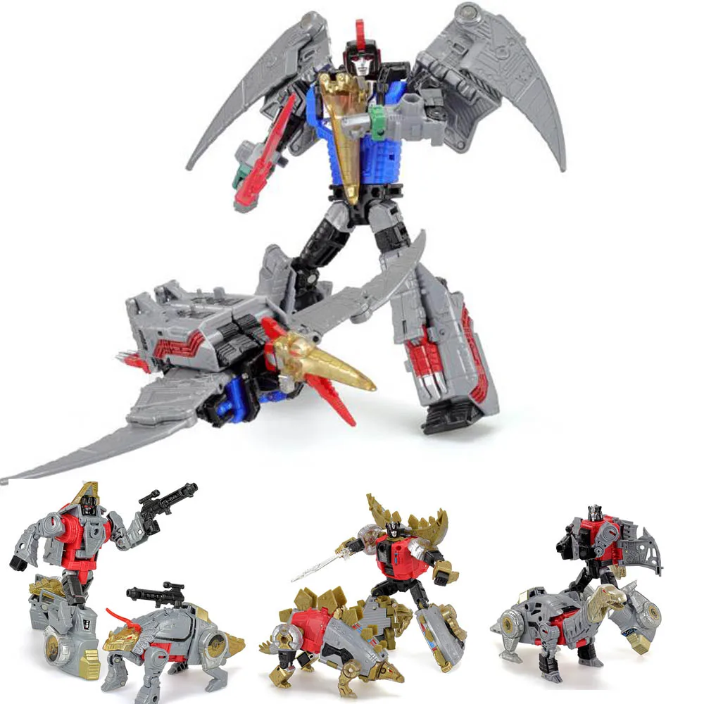 Transformers G1 Dinobot Grimlock Dinosaur Reissue Action Figure 14cm Toy New - transformers model template set roblox