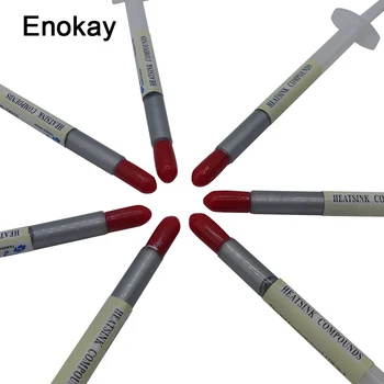 

Enokay 5pcs set Silver Paste CPU Processor VGA Card Thermal Paste Heaksink Compounds