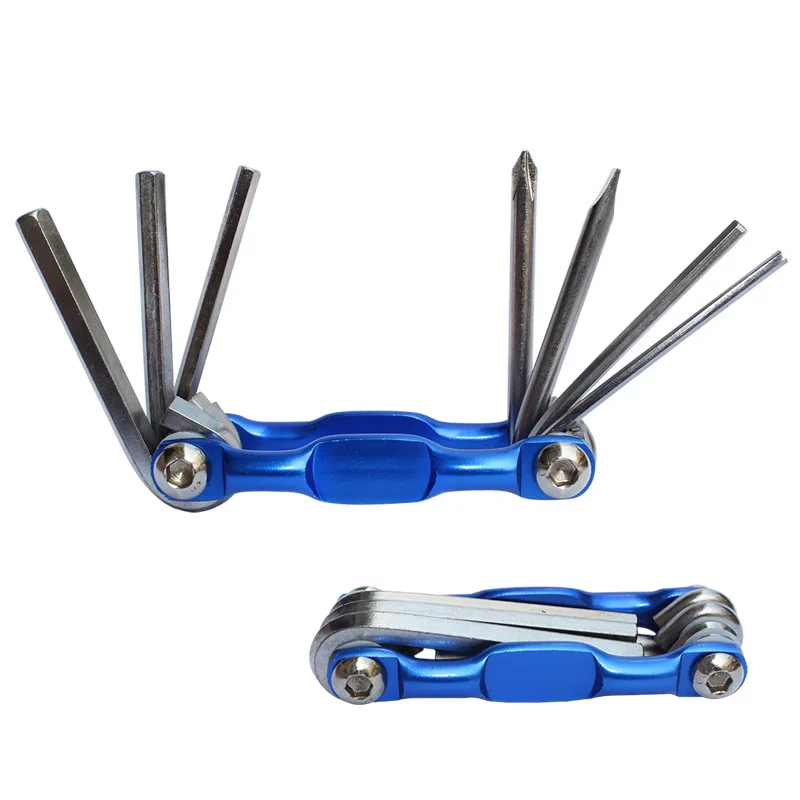 

7 in 1 Bicycle Tools Sets Mountain Road Bike Multi Repair Tool Kit Socket Head Wrench Cycling Screwdriver