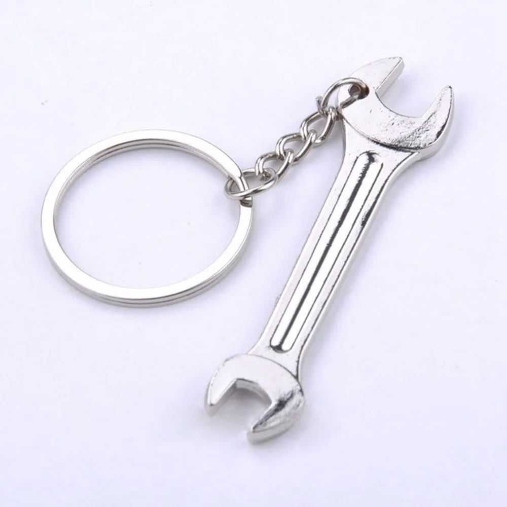 

1Pcs New Arrival Creative Tool Wrench Spanner Key Chain Key Ring Keyring Metal Keychain Adjustable