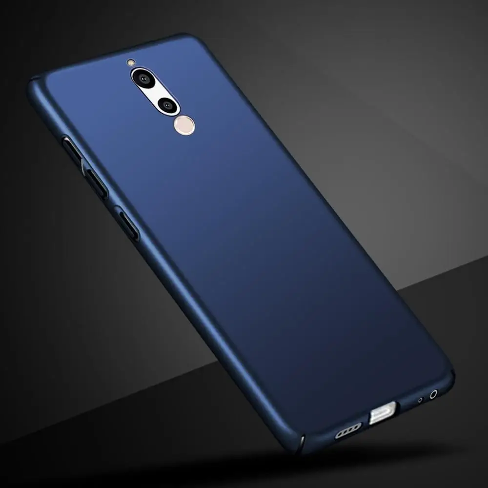 Royal Blue Тонкий Жесткий ПК чехол для huawei Mate 10 Lite Maimang 6 матовый пластиковый чехол для телефона для huawei Nova 2i G10 RNE-L21 L22 L23 - Цвет: Royal Blue