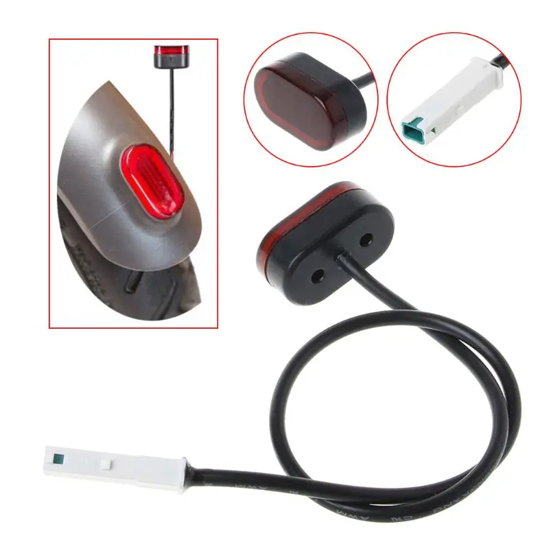 

With Line Tail Light For Xiaomi Mijia M365 Electric Scooter Rear Fender Brake Stoplight