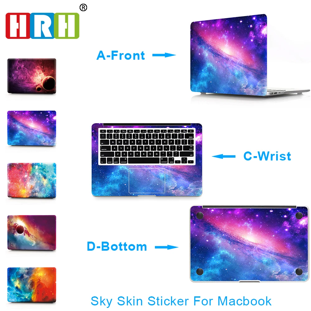 

HRH sky Guards Track Protective Film Skin Sticker For MacBook Air Pro Retina 11 12 13 15 inch,skin sticker cover for macbook