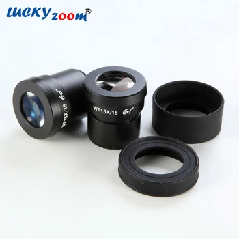 

1 Pair Wide Field Eyepiece For Stereo Zoom Microscope 30mm WF15X/15mm Trinocular Microscope Eyepieces Microscopio Trinocular