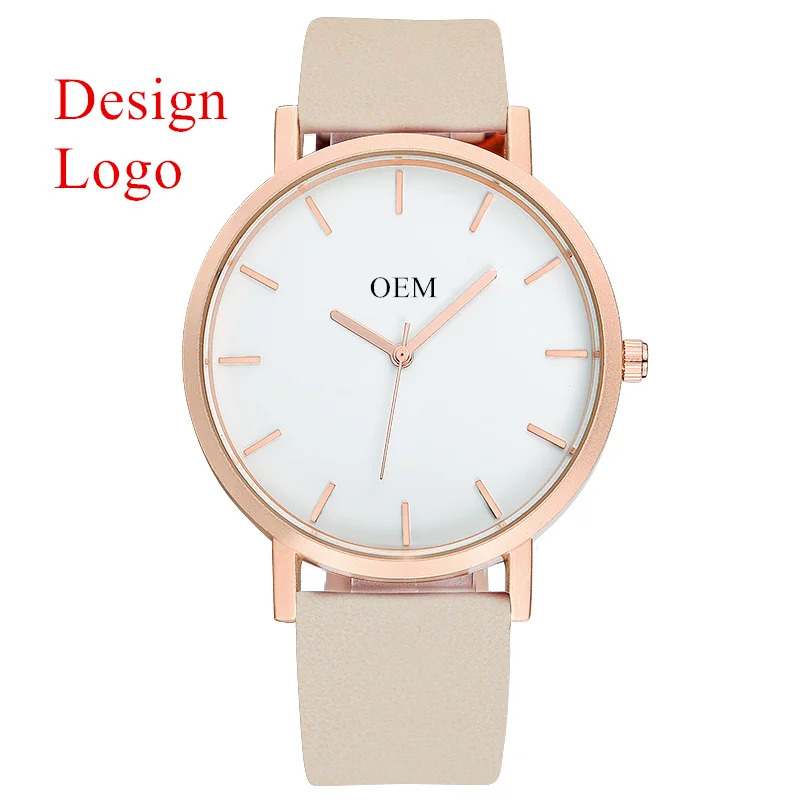 CL005 Personalized Engraved Leather Watch Straps Wholesale Custom Brand