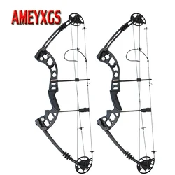 1set Arcehry 38inch Compound Bow 30-55lbs 310FPS Pulley Bow Adjustable Draw Length For Hunting Sports Shooting Competition 1set Arcehry 38inch Compound Bow 30-55lbs 310FPS Pulley Bow Adjustable Draw Length For Hunting Sports Shooting Competition