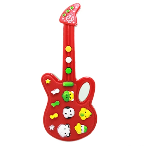 Горячая электронная Гитары игрушка детский стишок музыка детей подарок для маленьких детей