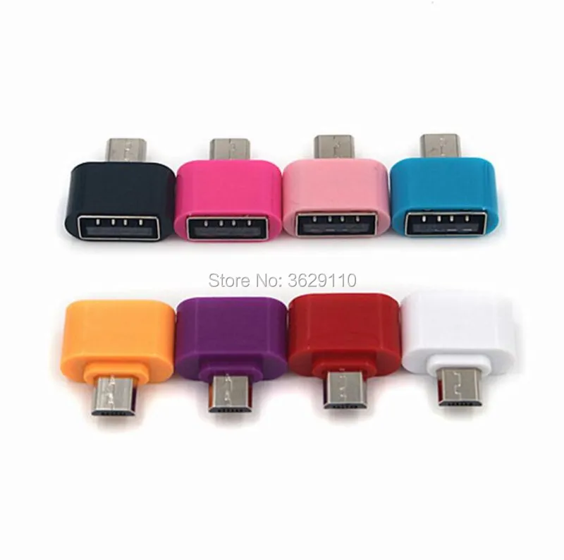 Hopetoth 5000 шт 5pin мини микро USB OTG к USB 2,0 Мини адаптер совместимый для samsung Android планшет