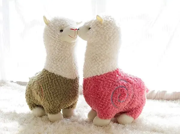 Милая плюшевая Alpacasso игрушка мягкие Животные куклы-альпаки Kawaii лама пакос мультфильм Детские куклы Brinquedos 20/35/45 см