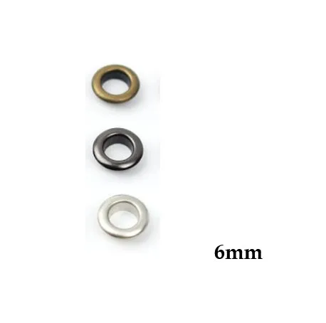 6mm eyelets