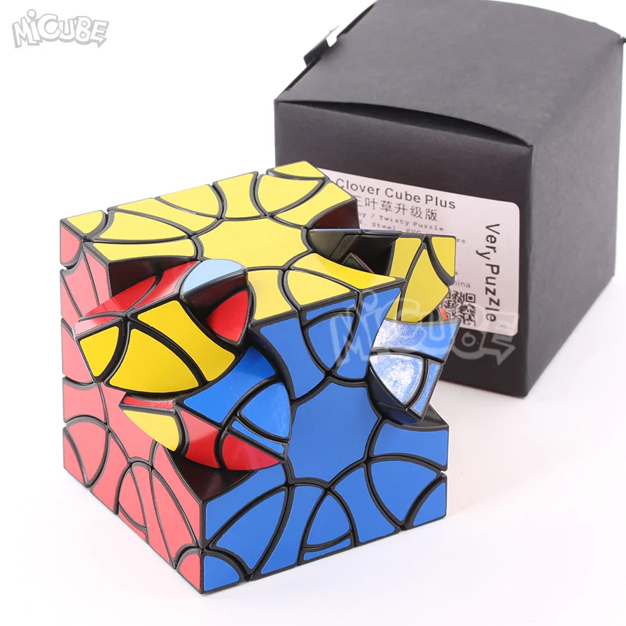 Micube VeryPuzzle кубик с клевером плюс Ограниченная серия Cubo Magico Twisty Puzzle Развивающие игрушки для взрослых высокое качество со страйкером