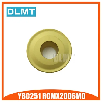 

10PCS YBC251 RCMX2006MO Internal and external turning tools Cemented Carbide CNC turning inserts