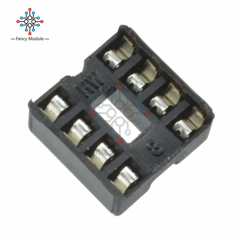 

10PCS 8-Pins DIP IC Sockets Adaptor Solder Type Socket