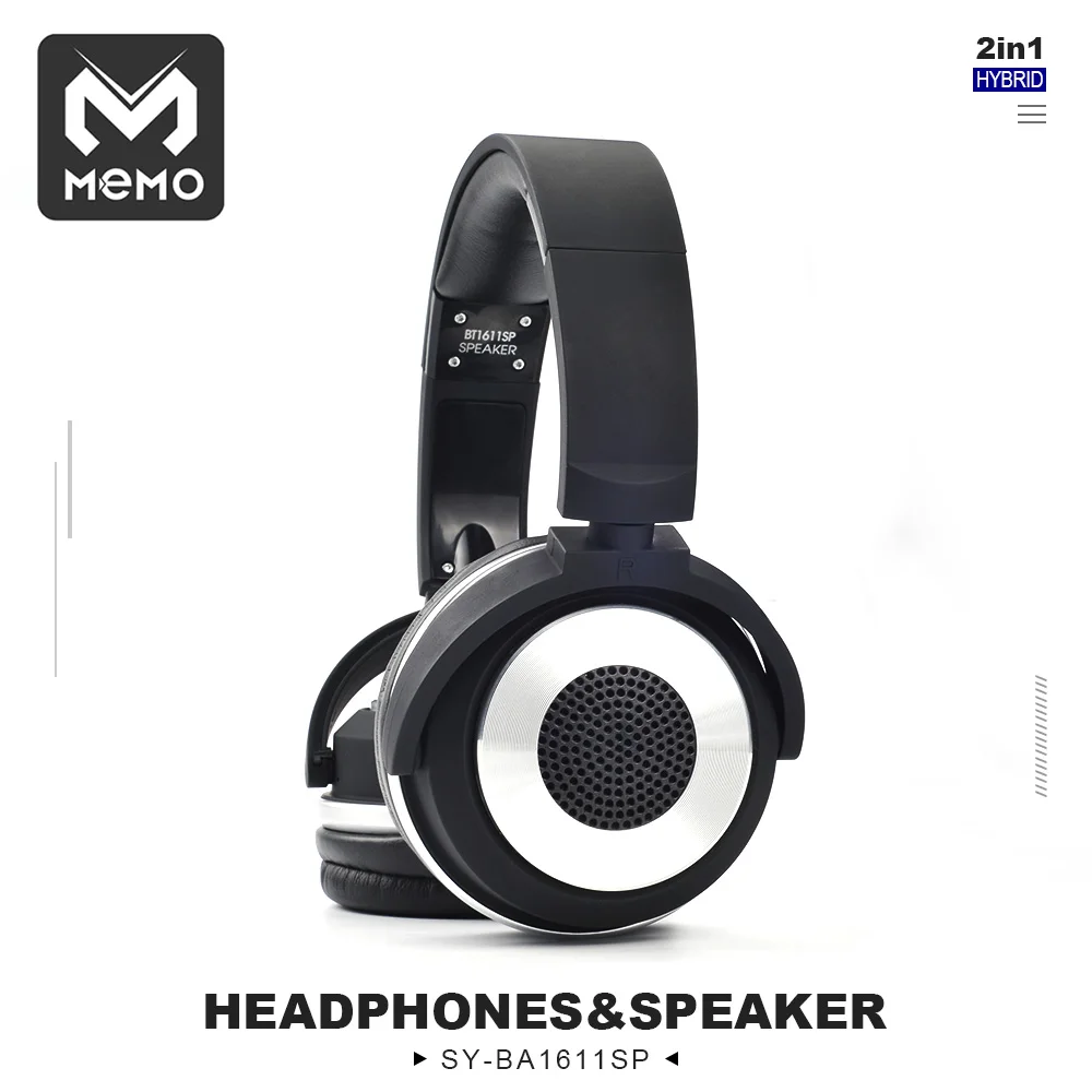 

MEMO wireless bluetooth headphones sport headset noise cancelling headphone with microphone fit all smart phone for samsung etc.