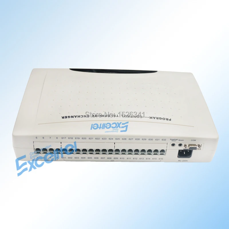 Excelltel/автоматическая телефонная станция (АТС)/CP832 416 4 PSTN line 16 extension/для отеля|line