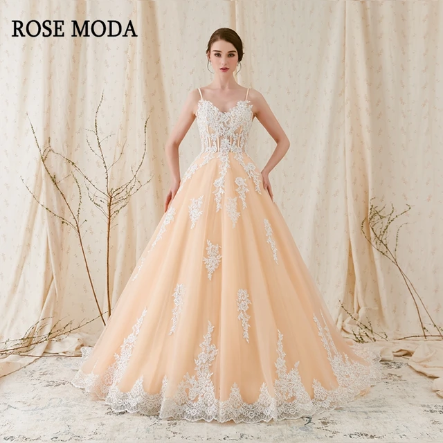 Champagne Wedding Dresses