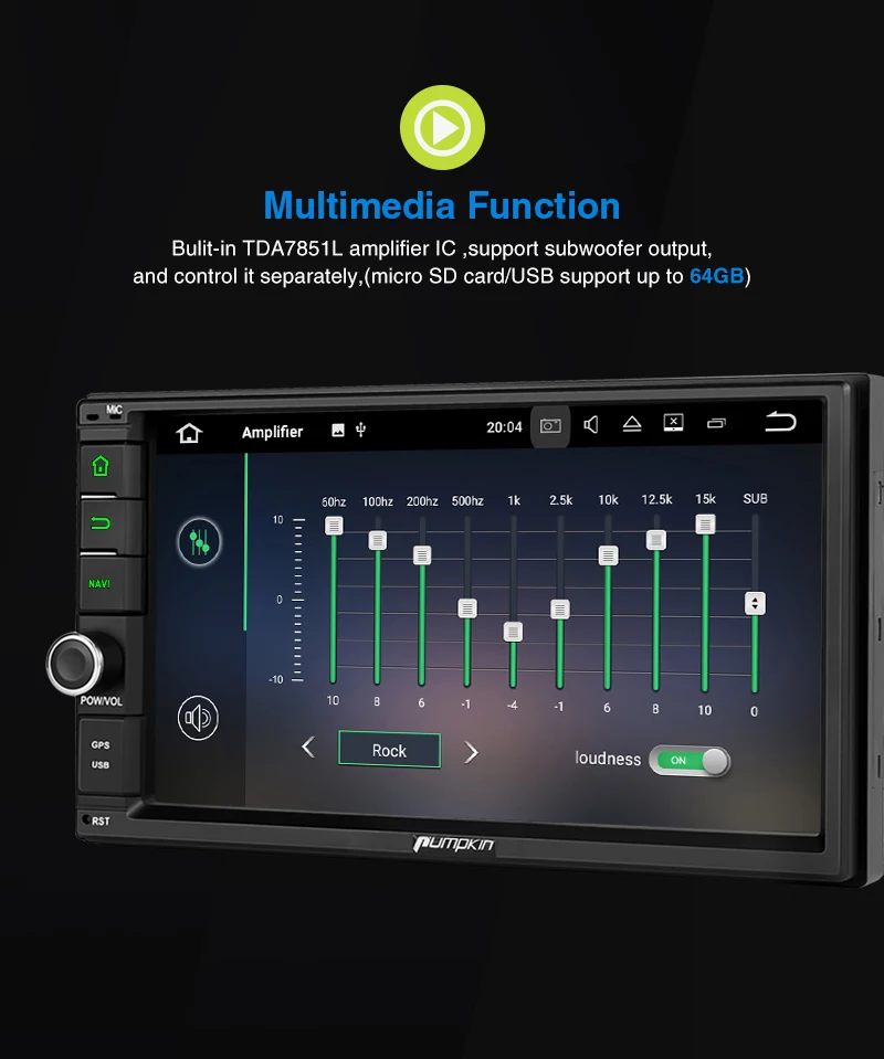 Clearance Pumpkin 4GB RAM 32GB ROM 2 Din7"Android 9.0 Universal Car Radio No DVD Player GPS Navigation Stereo Wifi Bluetooth DAB+ Headunit 14 Clearance Pumpkin 4GB RAM 32GB ROM 2 Din7"Android 9.0 Universal Car Radio No DVD Player GPS Navigation Stereo Wifi Bluetooth DAB+ Headunit 14