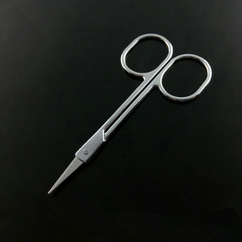 Cosmetic Tool Baby Safe Infant Scissor Mini Blade Trim Manicure Trimmer Eyelash Beauty Small Makeup Eyebrow Bend Shear With A Long Standing Reputation Office & School Supplies