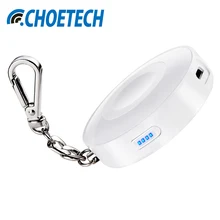CHOETECH 900mAh MFi Certified Wireless Charger Magnetic Charging Dock with Keychain for Apple Watch External Battery Power Bank