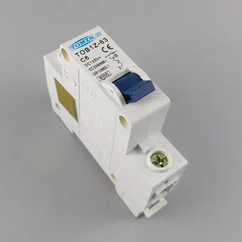 

1P 6A DC 125V Circuit breaker MCB C curve