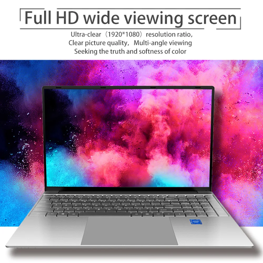  SHDU 15.6 inch Ultra-thin Laptop Screen 1920*1080 Display pixel 8GB+1TB/512/256/128/64 Hard Disk Ga