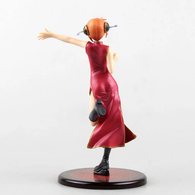 Новый аниме гинтама Серебряная душа Kagura Leader Cheongsam Umbrella G.E.M. Megahouse 22 см фигурка|action